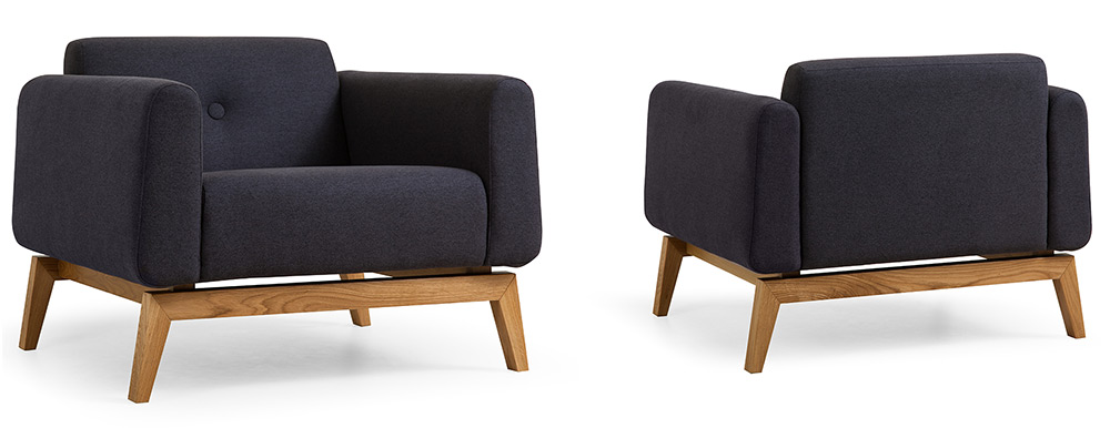 Fauteuil design scandinave