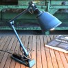 German vintage "Midgard" industrial lamp by Curt Fischer 50's