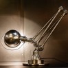 Vintage JIELDE French industrial lamp by Jean-Louis Domeck 