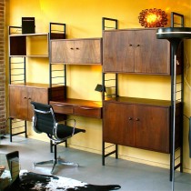 Modular scandinave library Rio rosewood 60's