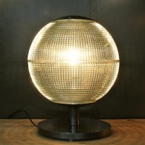 Holophane ball large model on stand.