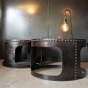 Table basse industrielle