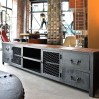 Custom industrial TV furniture