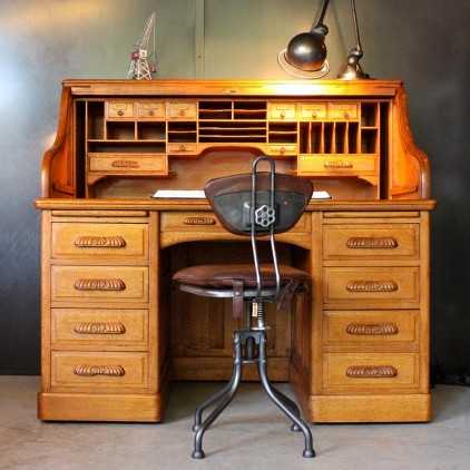 Oak rolltop desk"Standard"1930