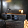 Custom industrial TV furniture