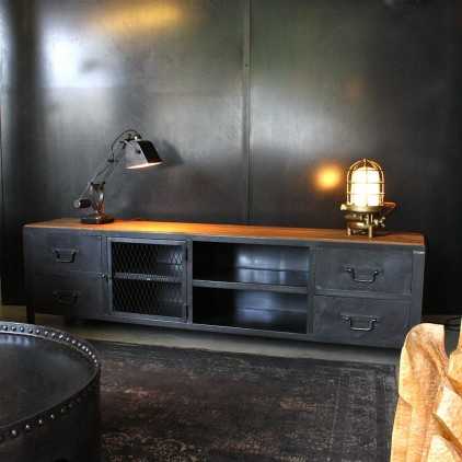 Custom industrial TV furniture