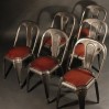 Vintage Belgian industrial chairs "Fibrocit circa 1940