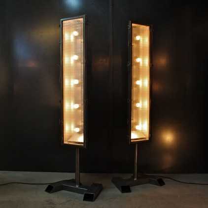 Industrial floor lamp 