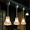 Industrial "Holophane" hanging/pendant light (public lighting)