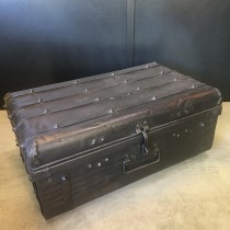 Old colonial trunk