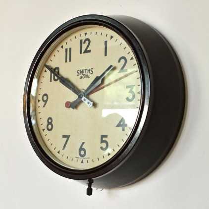 Vintage english "SMITHS" bakelite clock