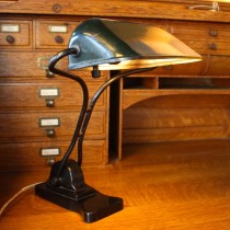 Vintage notary lamp circa 1930