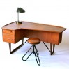 Danish design desk by Peter Nielsen Lovig 1957
