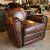 Club armchair "Brighton"sheep leather