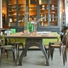 Bamfords industrial dining table