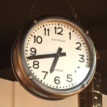 Doule-sided LAMBERT industrial clock