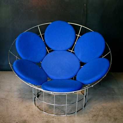 Peacock armchair Verner Panton