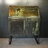 Industrial worker locker original patina