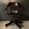 American mahogany desk chair