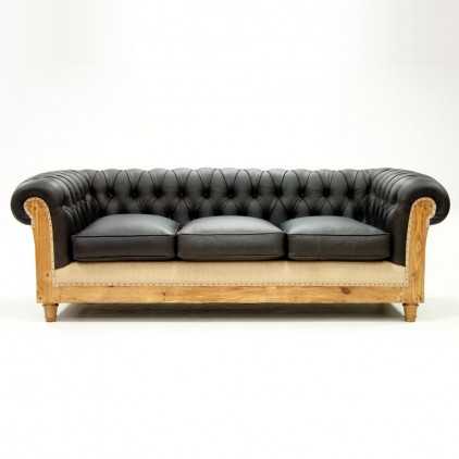 Canapé Chesterfield cuir