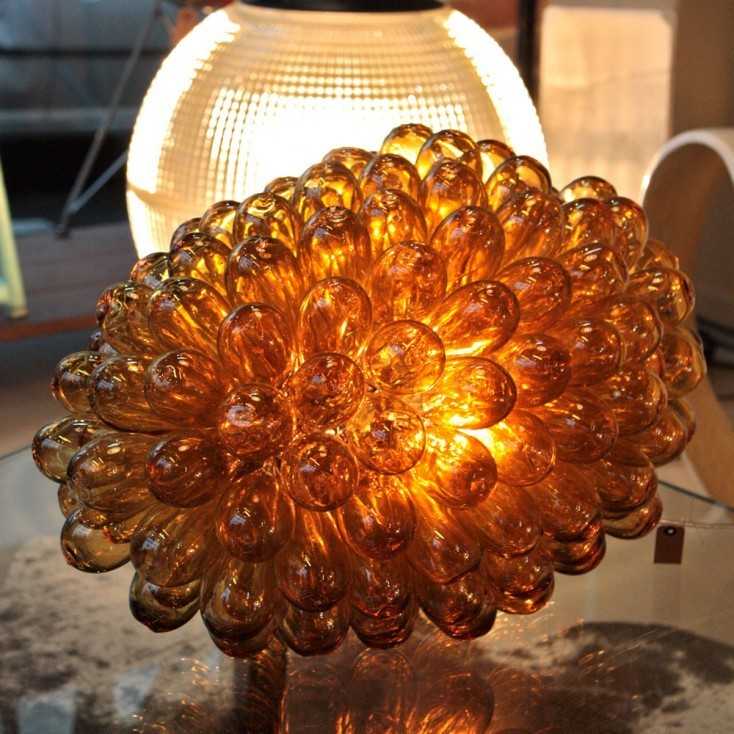 Glass cluster lamp (blown glass)