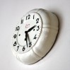 Vintage ceramic "JAPY" small clock circa 1930