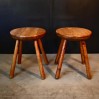 Tabourets scandinave vers 1960