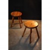 Tabourets scandinave vers 1960