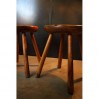 Tabourets scandinave vers 1960