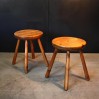 Scandinave stools circa 1960