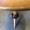 vintage wooden pedestal table