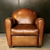 "OXFORD" Leather club armchair