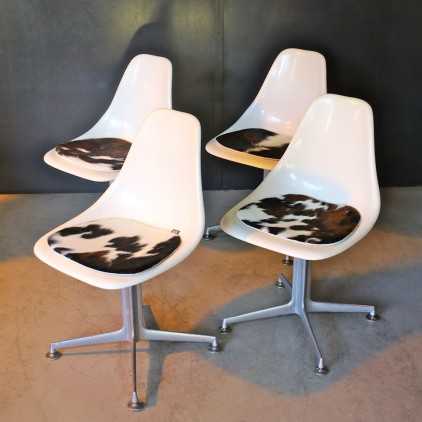 Chaises tulipe "Maurice Burke"