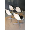 Chaises tulipe "Maurice Burke"