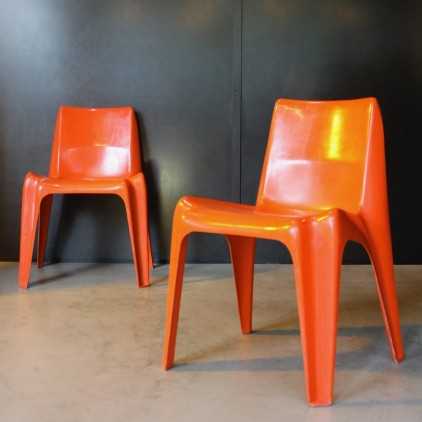 Chaises « Helmut Bätzner"