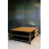 Table basse industrielle sur mesure