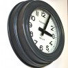 Small vintage industrial "BRILLIE"electric clock circa 1960