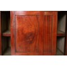 Mahogany english blouse cabinet circa 1950.