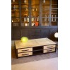 Table basse industrielle sur mesure