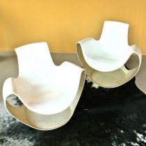 "ALBATROS" french chair by Daniel QUARANTE for AIRBORNE, circa 1970