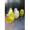 Chaises en fibre de verre Eames DSW