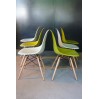 Chaises en fibre de verre Eames DSW