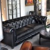 Canapé Chesterfield cuir