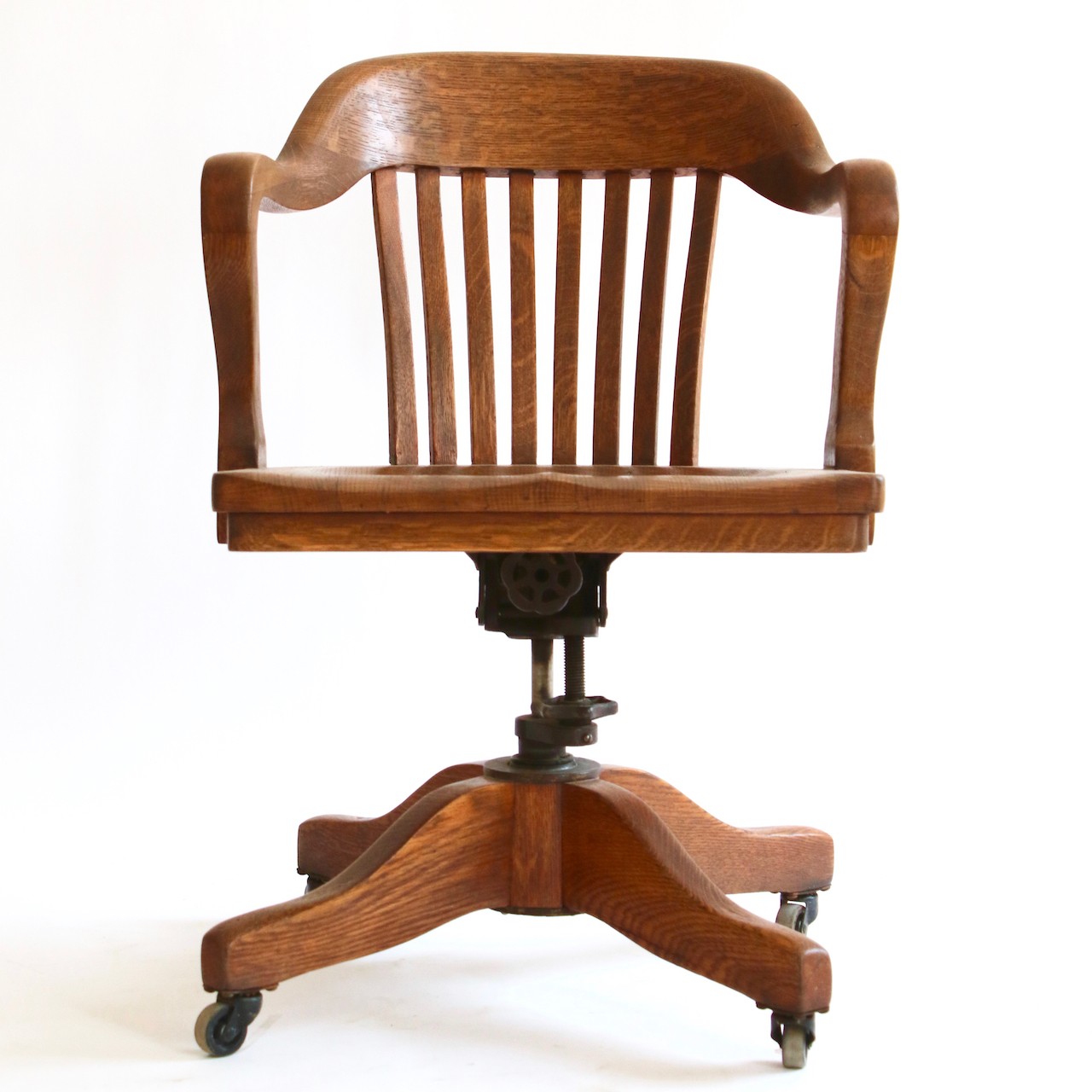 Old wood hotsell office chair