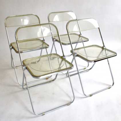 Plia Chairs Giancarlo Piretti