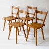 Brutalist chairs by Adolf Gustaf Schneck