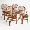 Pierre Hardy rattan chairs