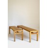 Paire de bancs scandinaves