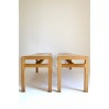 Paire de bancs scandinaves