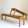 Pair of Scandinavian benches